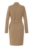 Back cutout view of HA desert clay cotton Robe