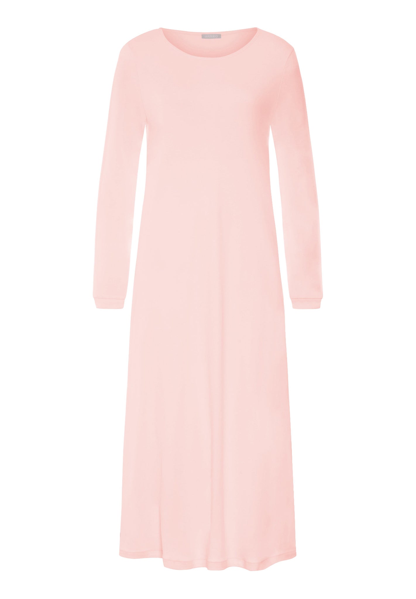 Front cutout view of HA rosewater cotton L/SLV Nightdress 130cm