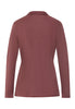 Back cutout view of HA apple butter modal/viscose/tencel L/SLV Shirt