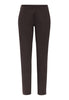 Front cutout view of HA dark mocha modal/viscose/tencel Long Pants