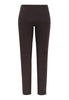 Back cutout view of HA dark mocha modal/viscose/tencel Long Pants