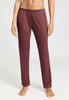 Front view of a women model wearing HA apple butter modal/viscose/tencel Long Pants