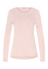 Front cutout view of HA rosewater cotton L/SLV Shirt