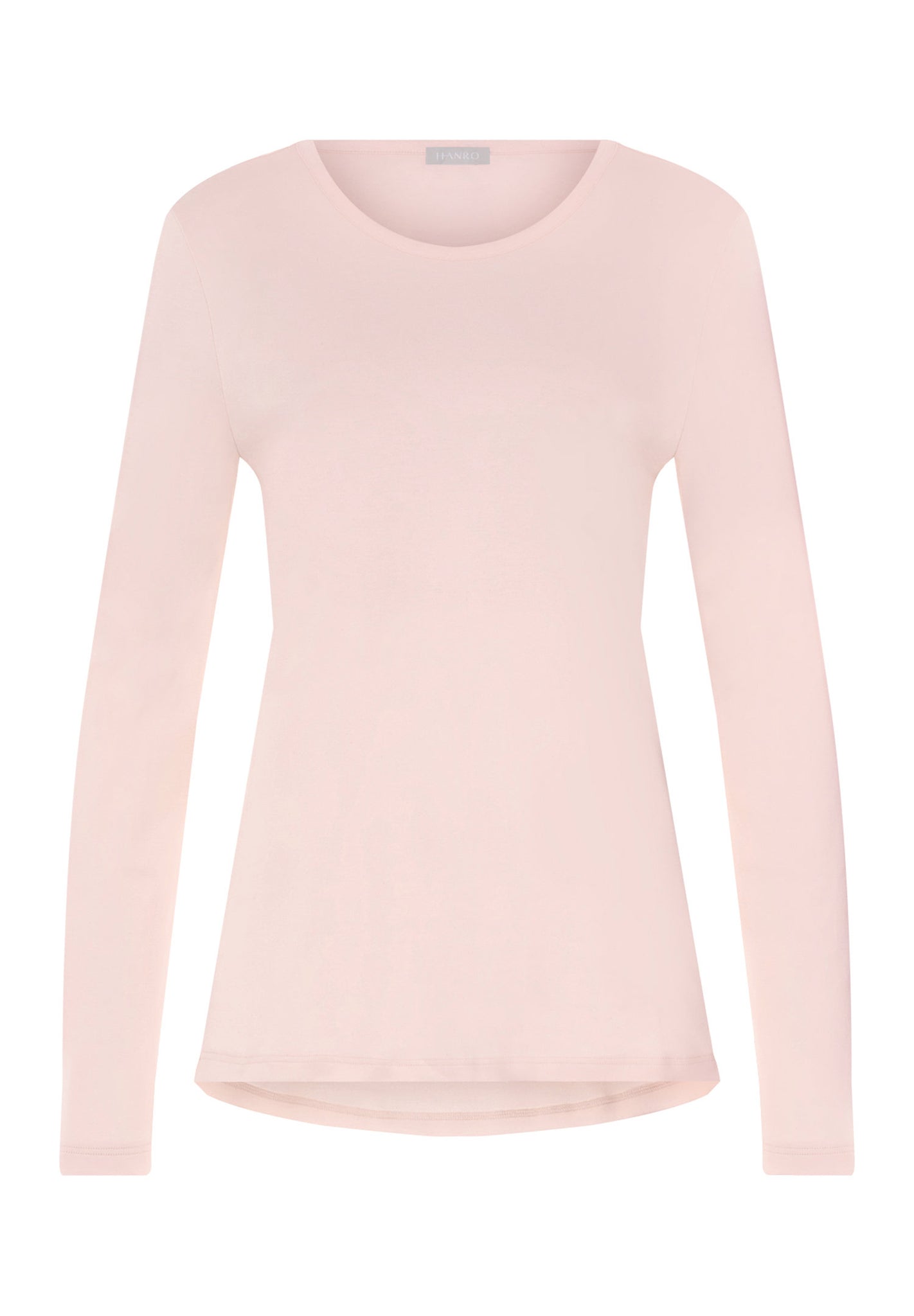 Front cutout view of HA rosewater cotton L/SLV Shirt