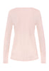 Back cutout view of HA rosewater cotton L/SLV Shirt