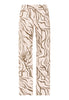 Back cutout view of HA wild suede cotton Long Pants