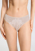 Front view of a women model wearing HA moonlight microfibre Midi Briefs