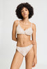 Front view of a women model wearing HA moonlight microfibre Soft Cup Bra