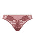 Front cutout view of HA apple butter microfibre Thong