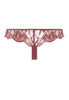 Back cutout view of HA apple butter microfibre Thong