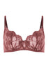 Front cutout view of HA apple butter microfibre U/wire Bra