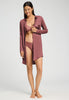 Full-body view of a women model wearing HA apple butter microfibre U/wire Bra
