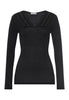 Front cutout view of HA phantom wool L/SLV Shirt