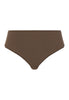 Front cutout view of HA natural teak wool Maxi Briefs
