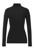 Back cutout view of HA phantom wool Turtle-Neck Shirt