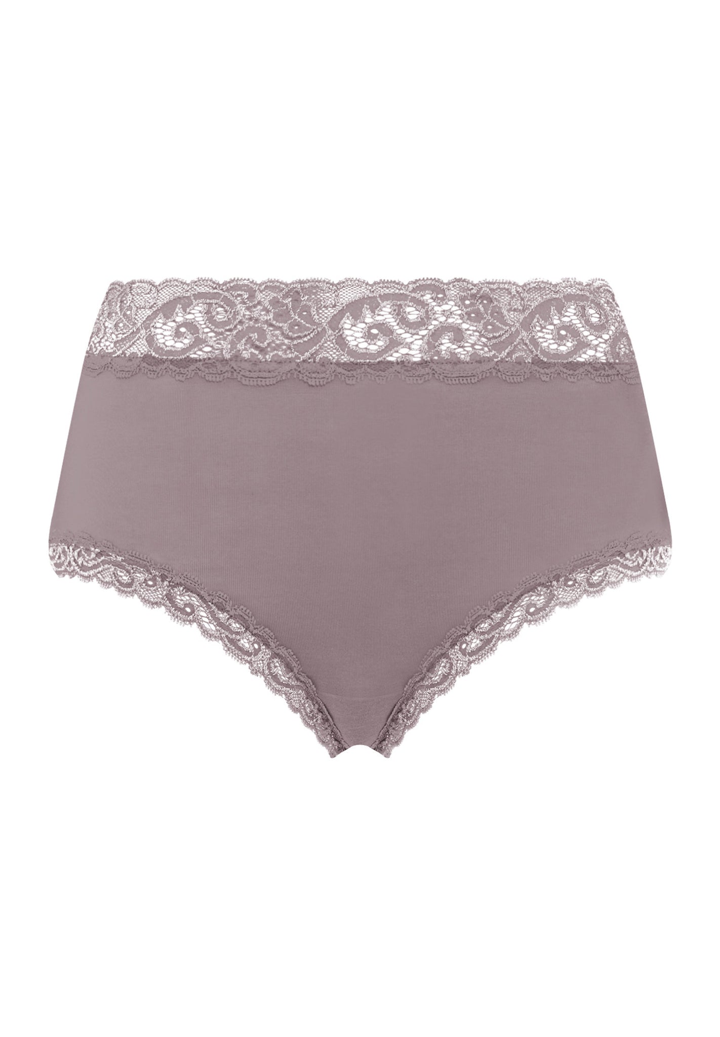 Front cutout view of HA stormy rose cotton Maxi Briefs