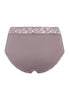 Back cutout view of HA stormy rose cotton Maxi Briefs