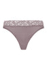 Front cutout view of HA stormy rose cotton Mini Briefs