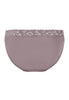 Back cutout view of HA stormy rose cotton Mini Briefs