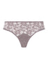Front cutout view of HA stormy rose microfibre Mini Briefs