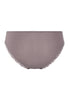 Back cutout view of HA stormy rose microfibre Mini Briefs