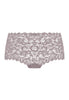 Back cutout view of HA stormy rose microfibre Panty