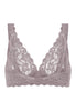 Back cutout view of HA stormy rose microfibre Soft Cup Bra