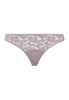 Front cutout view of HA stormy rose microfibre Thong