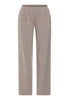 Front cutout view of HA rose grey cotton Long Pants