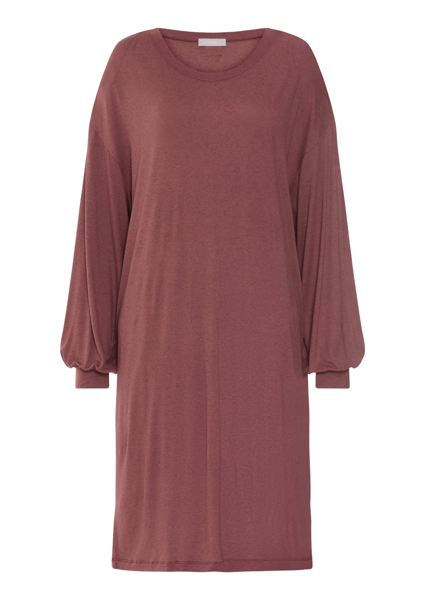 Front cutout view of HA apple butter modal/viscose/tencel Dress
