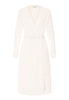 Front cutout view of HA off white cotton Robe 115cm