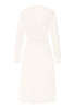 Back cutout view of HA off white cotton Robe 115cm