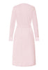 Back cutout view of HA rose bath cotton Robe 115cm