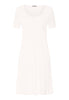 Front cutout view of HA off white cotton S/SLV Nightdress 100cm