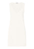 Front cutout view of HA off white cotton Sleeveless Nightdress 90cm