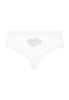 Front cutout view of HA off white cotton Midi Briefs