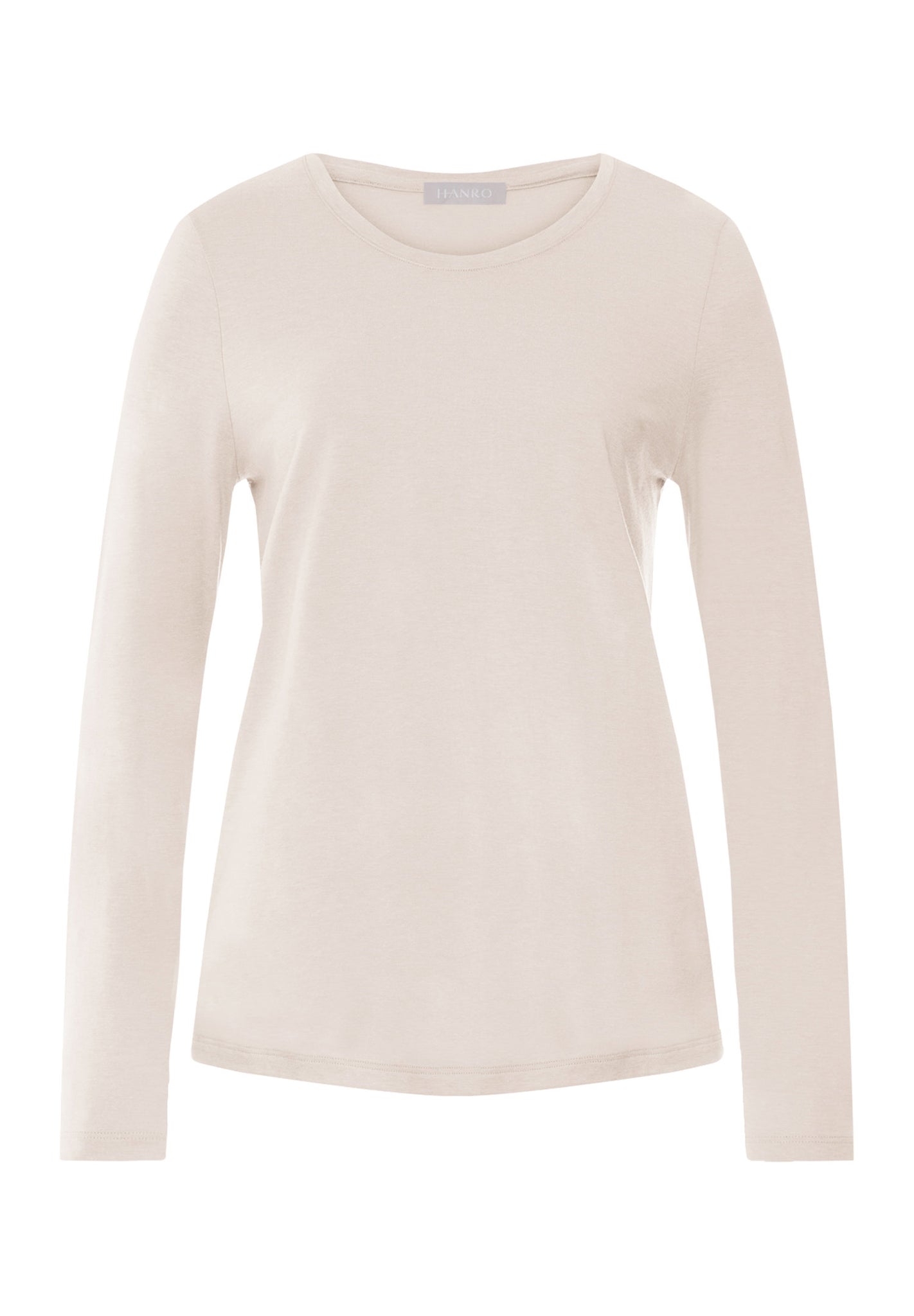 Front cutout view of HA moonlight modal/viscose/tencel L/SLV Shirt
