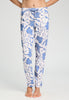 Front view of a women model wearing HA graceful forms modal/viscose/tencel Long Pants