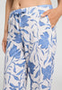 Close-up view of a women model wearing HA graceful forms modal/viscose/tencel Long Pants