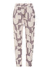 Front cutout view of HA divided circles modal/viscose/tencel Long Pants
