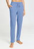 Front view of a women model wearing HA bluebird modal/viscose/tencel Long Pants