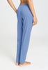 Back view of a women model wearing HA bluebird modal/viscose/tencel Long Pants