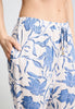 Close-up view of a women model wearing HA graceful forms modal/viscose/tencel Long Pants