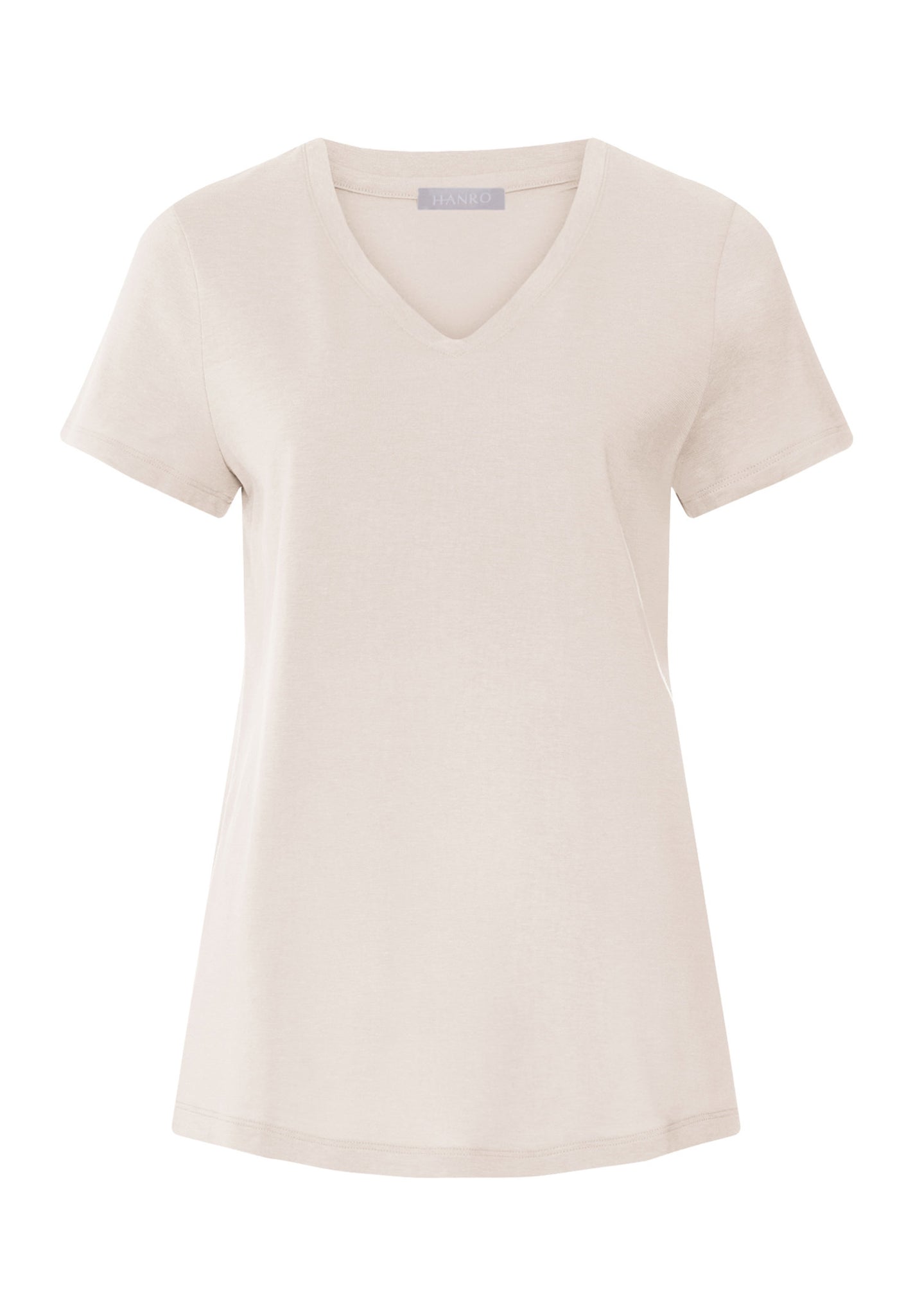 Front cutout view of HA moonlight modal/viscose/tencel S/SLV Shirt