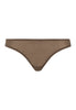 Front cutout view of HA natural teak microfibre Mini Briefs