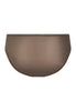 Back cutout view of HA natural teak microfibre Mini Briefs
