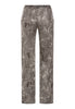 Back cutout view of HA calm systems modal/viscose/tencel Long Pants