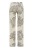 Back cutout view of HA serene systems modal/viscose/tencel Long Pants