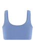 Back cutout view of HA bluebird microfibre Crop Top