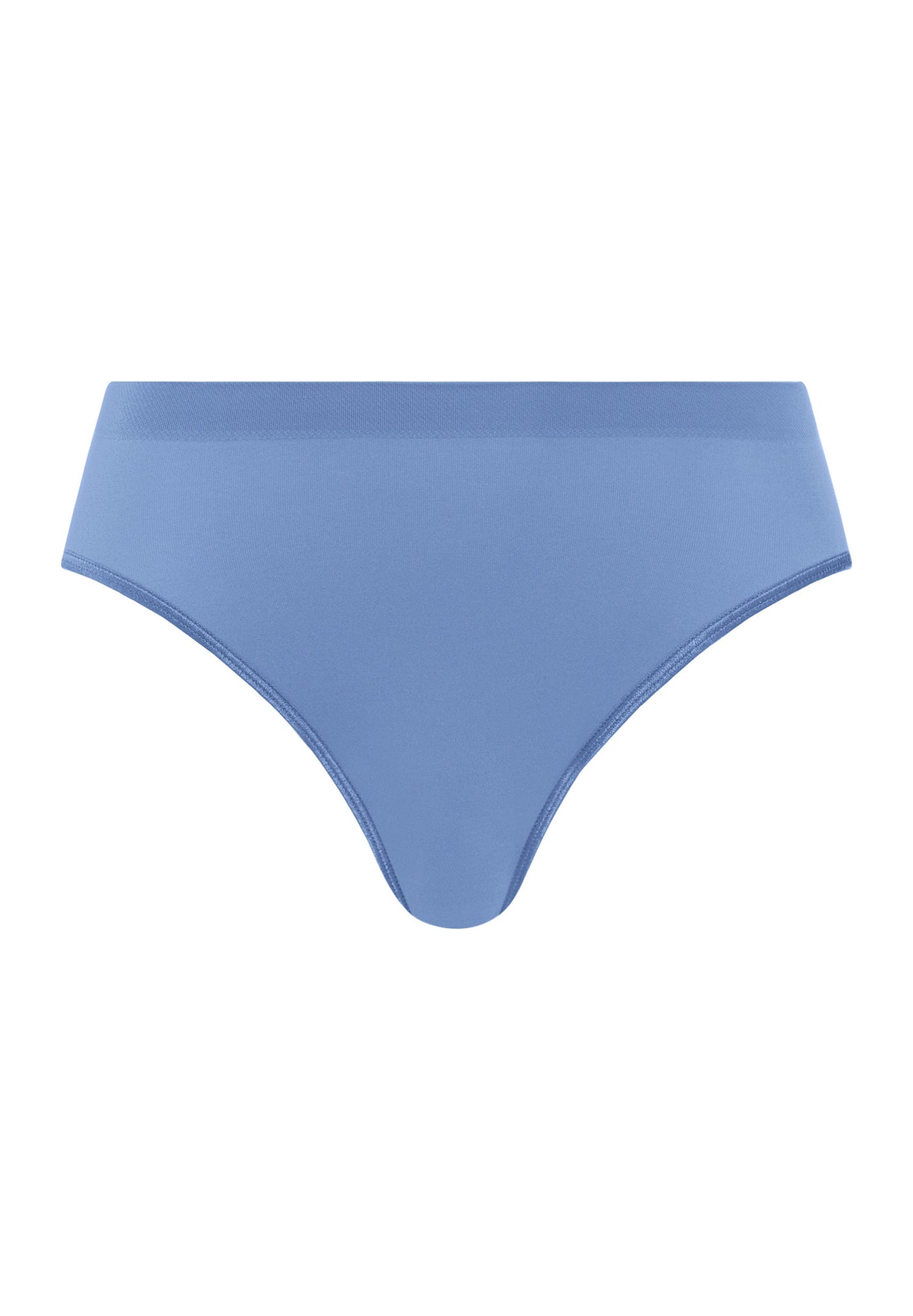 Front cutout view of HA bluebird microfibre Midi Briefs